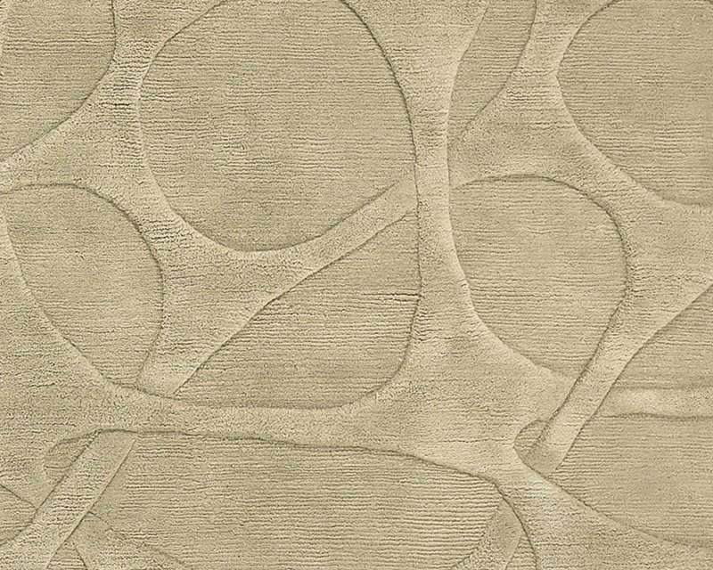 Molecular Wool Area Rug, Rectangle 10' x 14'