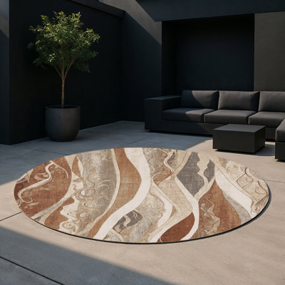Tapis intérieur et extérieur Shadowed Tides