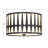 Athziri 3 Light Antique Gold Ceiling Mount-65287473