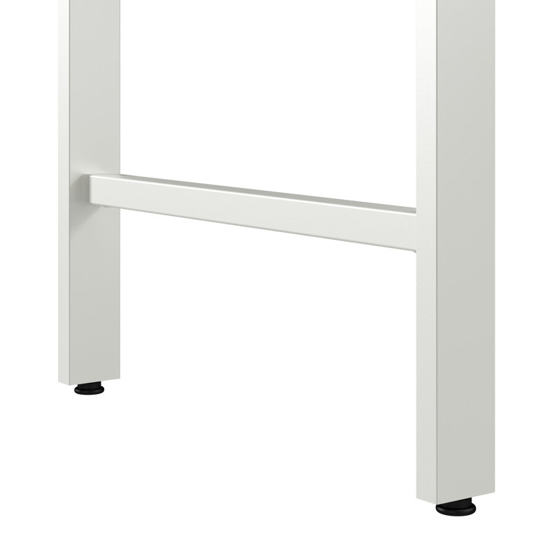 Bush Business Furniture Hustle 48W X 24D Computer Desk And Storage Cabinet With Drawers And Shelves, Gray