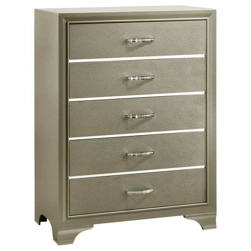 Commode rectangulaire à 5 tiroirs Beaumont