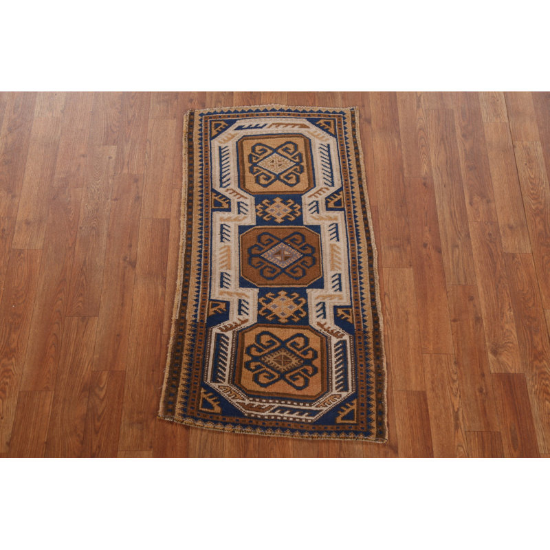 Tapis oriental en laine fait à la main Anatolian 2x3