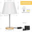 Ensemble de lampe de table 15,2 po Zariah-1651725837