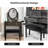 Bannister Faux Leather Upholstered Storage Bench-1999475565
