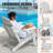 Set of 2 Folding Adirondack Chairs – HDPE Plastic, Weather‑Resistant, 400lb Capacity