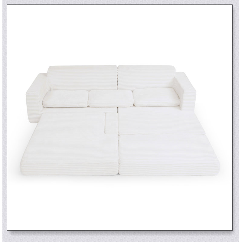Versatile Modular Sectional Sofa with Transformable Design for Ultimate Comfort and Customizable Layouts