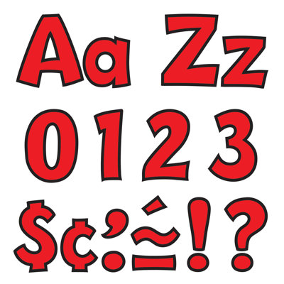 Playful Letter and Number