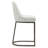 Penlope Upholstered Counter Stool with Steel Frame-314875371