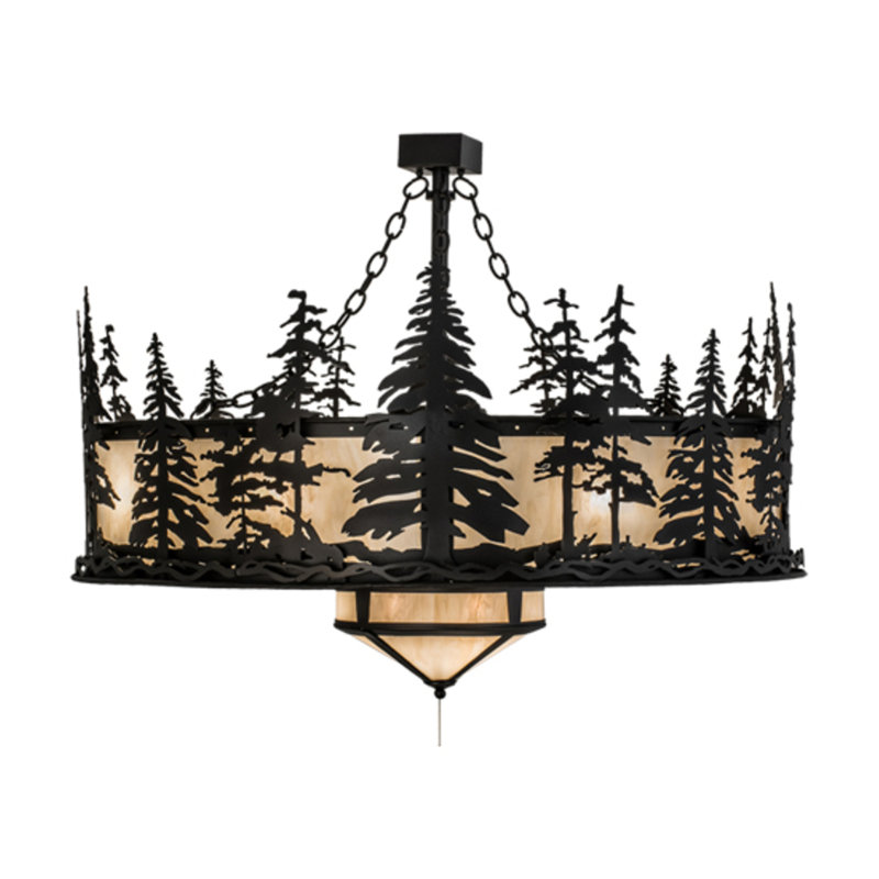 Tall Pines Downrod Ceiling Fan