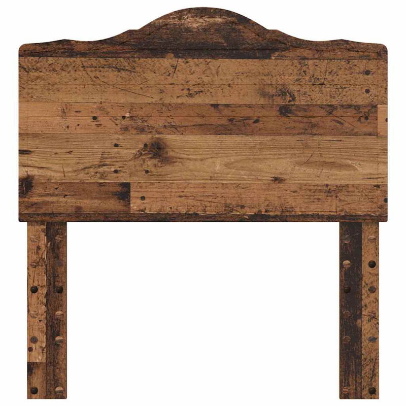 Headboard, UK Single - DE 90 x 190 cm, Old Wood