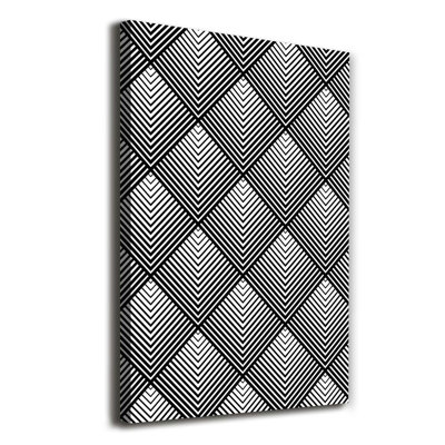 Geometric Background - Wrapped Canvas Print