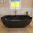 Fslefay 69'' Freestanding Bathtub Solid Surface Deep Soaking Tubs-125549915