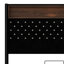 Lit pour grand lit avec port USB et veilleuse, lit plateforme à oreilles avec tablette de tête de lit, lit moelleux capitonné en velours-288760525-288760527