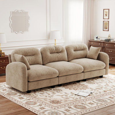 Sofa, 3 Seater Sofa, Chenille Sofa
