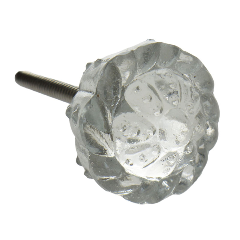 Nicola Spring - Glass Cabinet Knobs - Flower