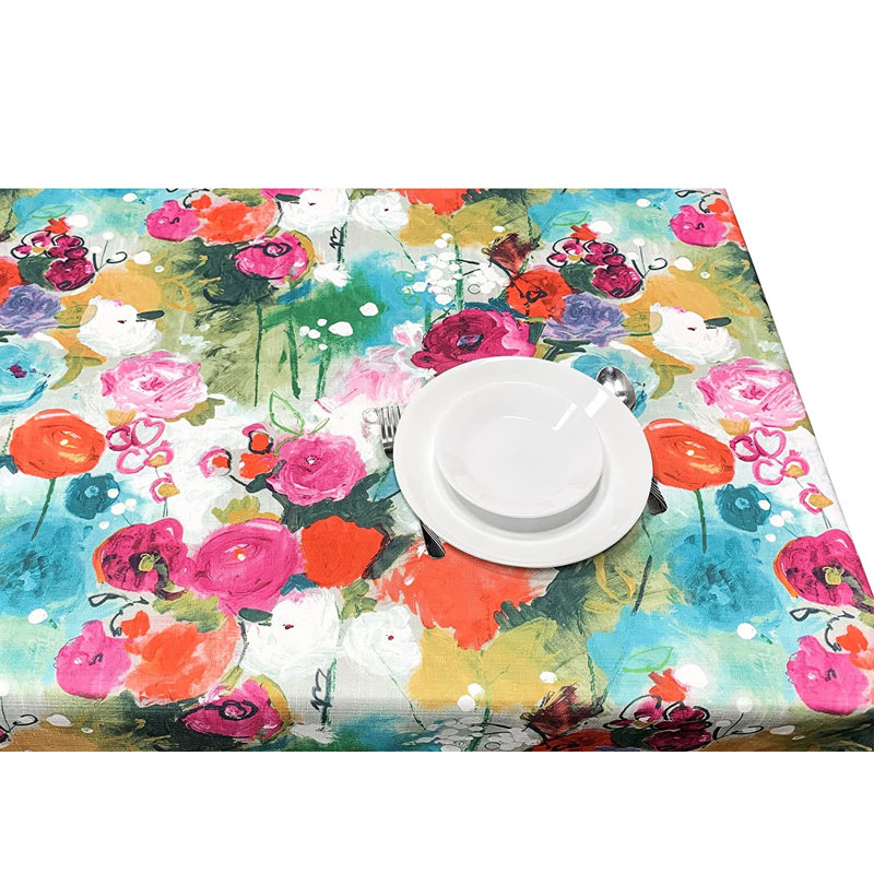 Bouganville Floral Tablecloth
