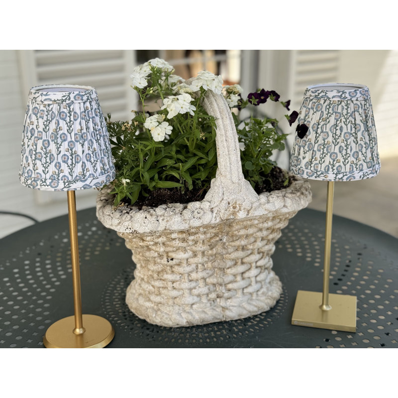 5'' H Cotton Empire Lamp Shade