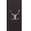 Kolen Finish Hall Tree with Storage Compartments, Hanging Rod, and Full-Length Mirror for Modern Entryways