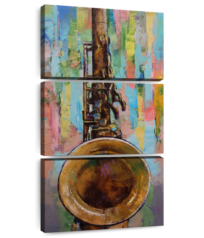 Sax, 27" H x 12" W