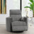 Ilyaz 40"W Upholstered Glider Recliner with Swivel-1225923097