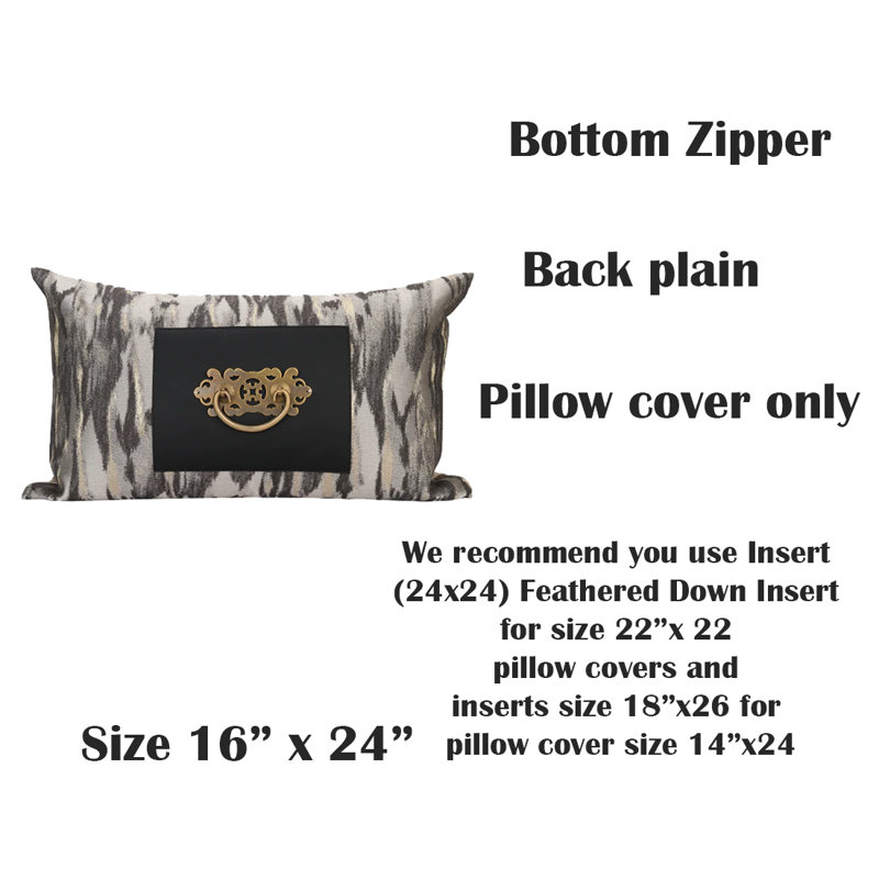Housse de coussin , 16 po x 24 po