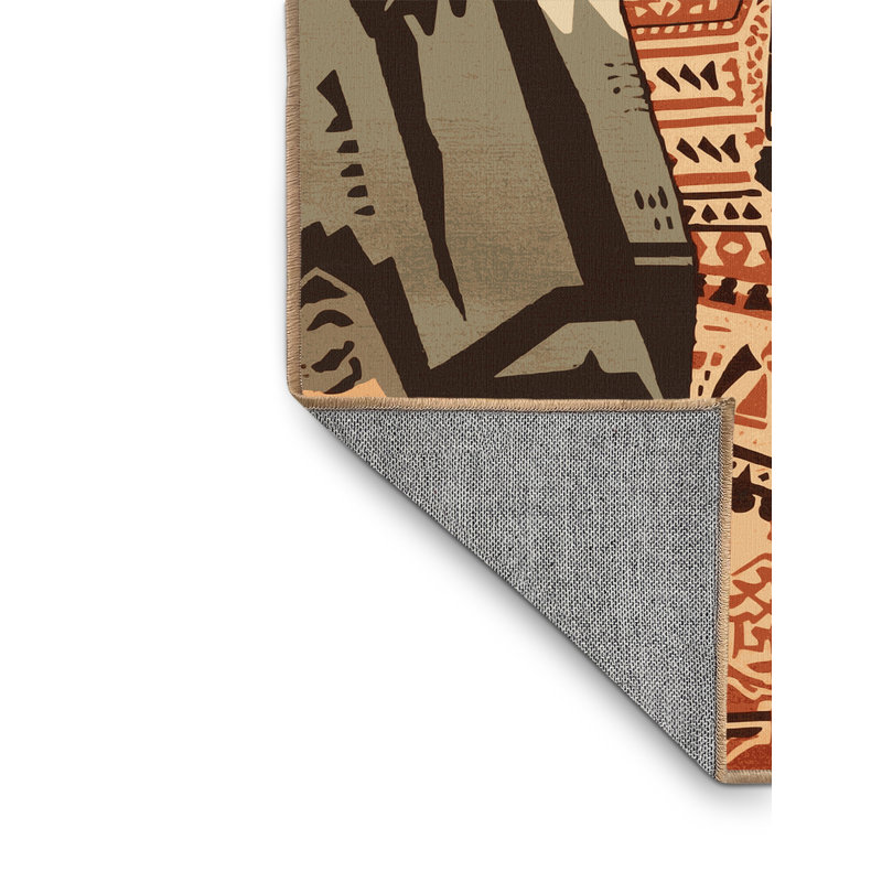 Tapis lavable à la machine Chaplin, 5 x 8