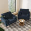 Iliana 34.6'' Wide Square Arm Tufted Club Chair with 2 Pillows-1894006889