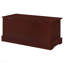 Commode rectangulaire en cèdre brun chaud