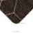 Molasses Brown Honeycomb Geometric 20 in. x 36 in. Anti-Fatigue Anti-Microbial Non-Skid Kitchen Mat