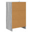 40cm W Manufactured Wood Bedside Table-762092611
