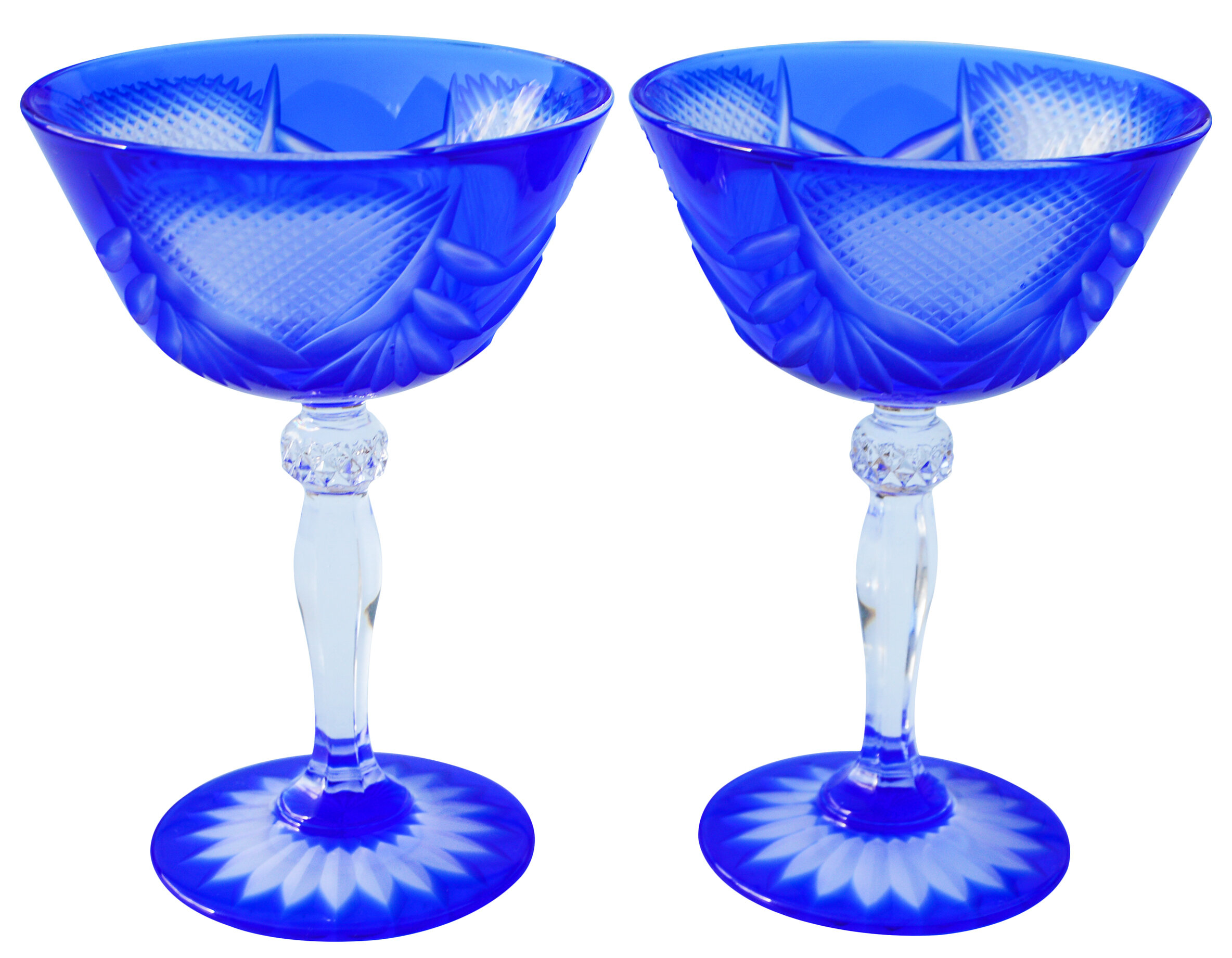 The Moroccan Room 2 - Piece 14oz. Crystal Martini Glass Glassware