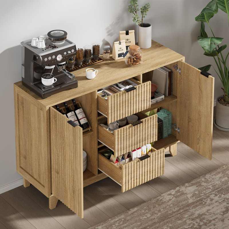 Buffet de 47,2 po de largeur, Naturel
