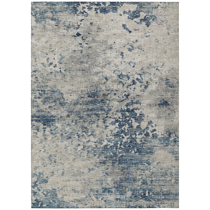 Enduro Washable Abstract Indoor / Outdoor Rug