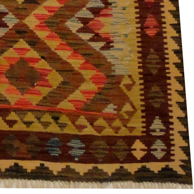 Tapis rouille tissé à la main Azpeitia