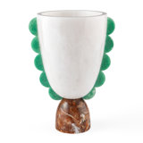 Mustique 100% Marbleized Acrylic Table Vase