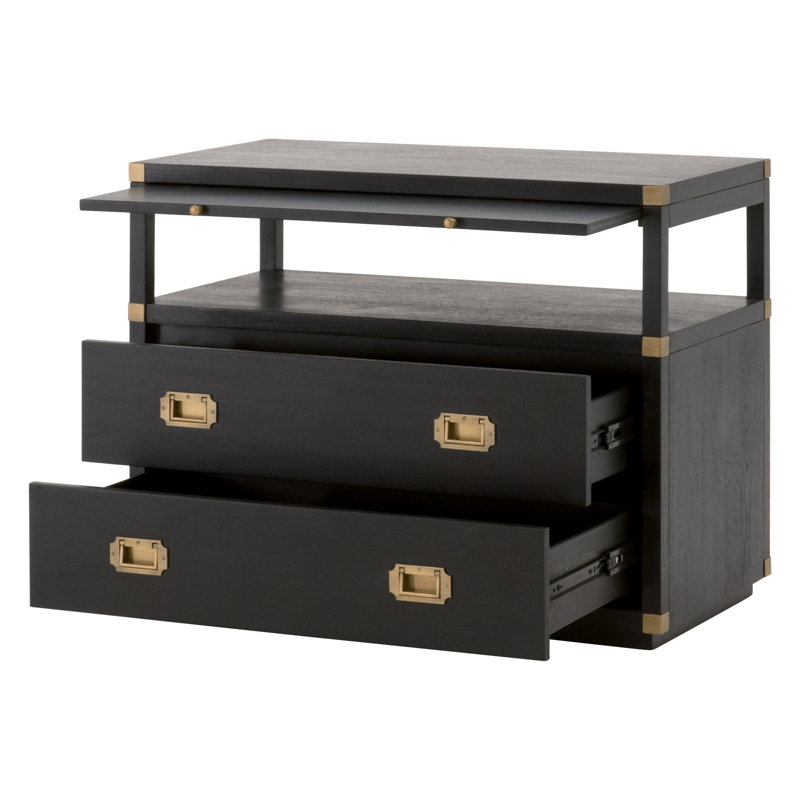 Table de chevet 2 tiroirs Bradleywood