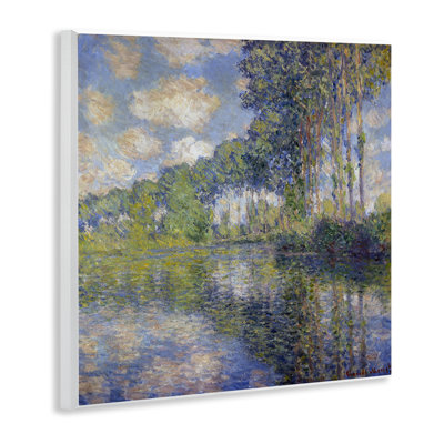 Art classique sur plaque de peupliers de Monet par one1000paintings
