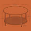 Inouye Coffee Table with Storage-45082308-45082309