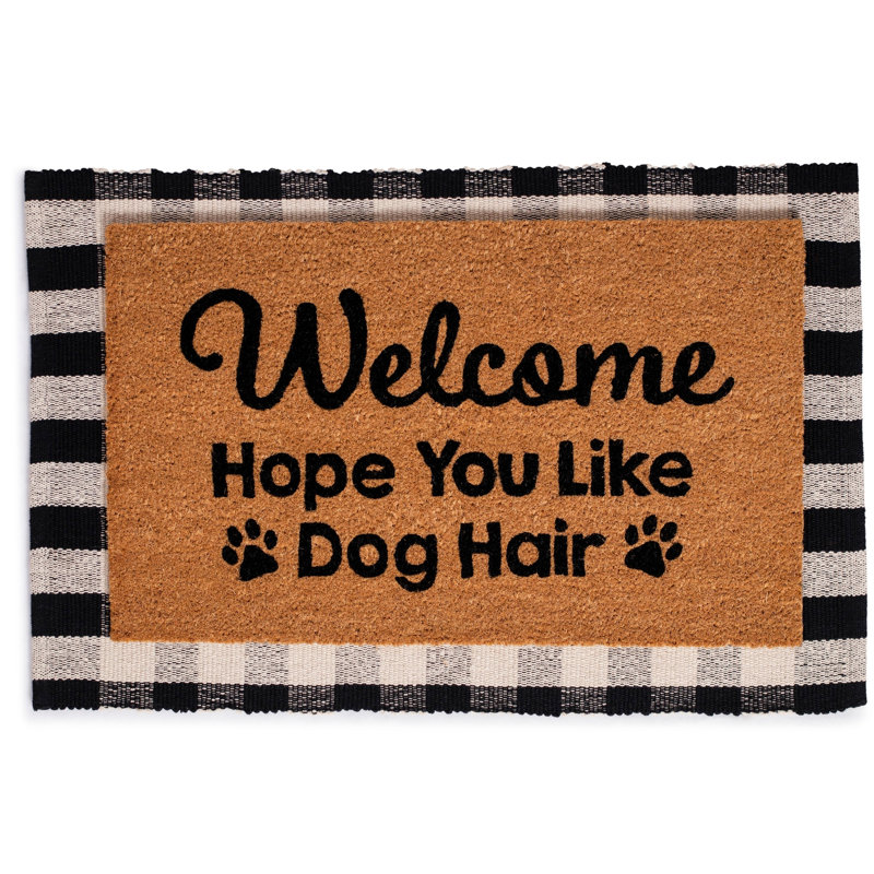 Tapis d'entrée antidérapant 36 po x 24 po