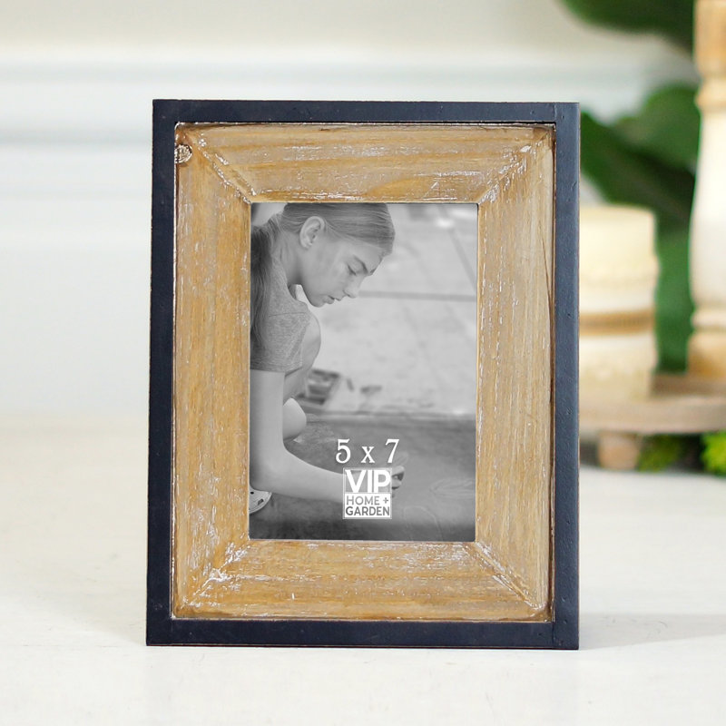 Cadre photo en bois 10 po., 5 po x 7 po