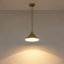 1 - Light Brass Pendant
