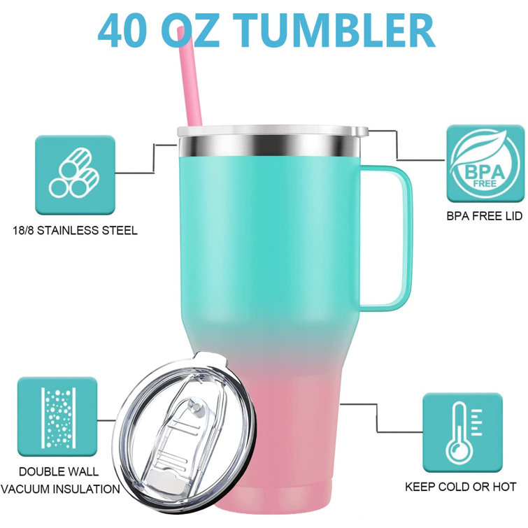 C&g Home Plastic Travel Tumbler Straw