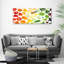 Fruits and vegetables 1 Piece Wrapped Canvas Wall Art