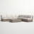 Fully Assembled 6-Piece Wicker Patio Seating Group with Cushions