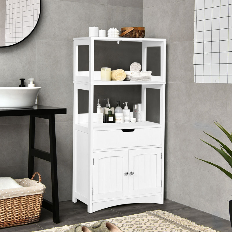 Grossi Bathroom Cabinet, White