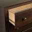Wahhaj 44.75" Tall 5-Drawer Dresser, Chest of Drawers for Bedroom, Living Room, Office, 17.75"D x 31.5"W x 44.75"H, Espresso-431205585