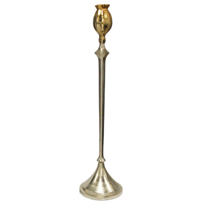 Metal Tabletop Candlestick