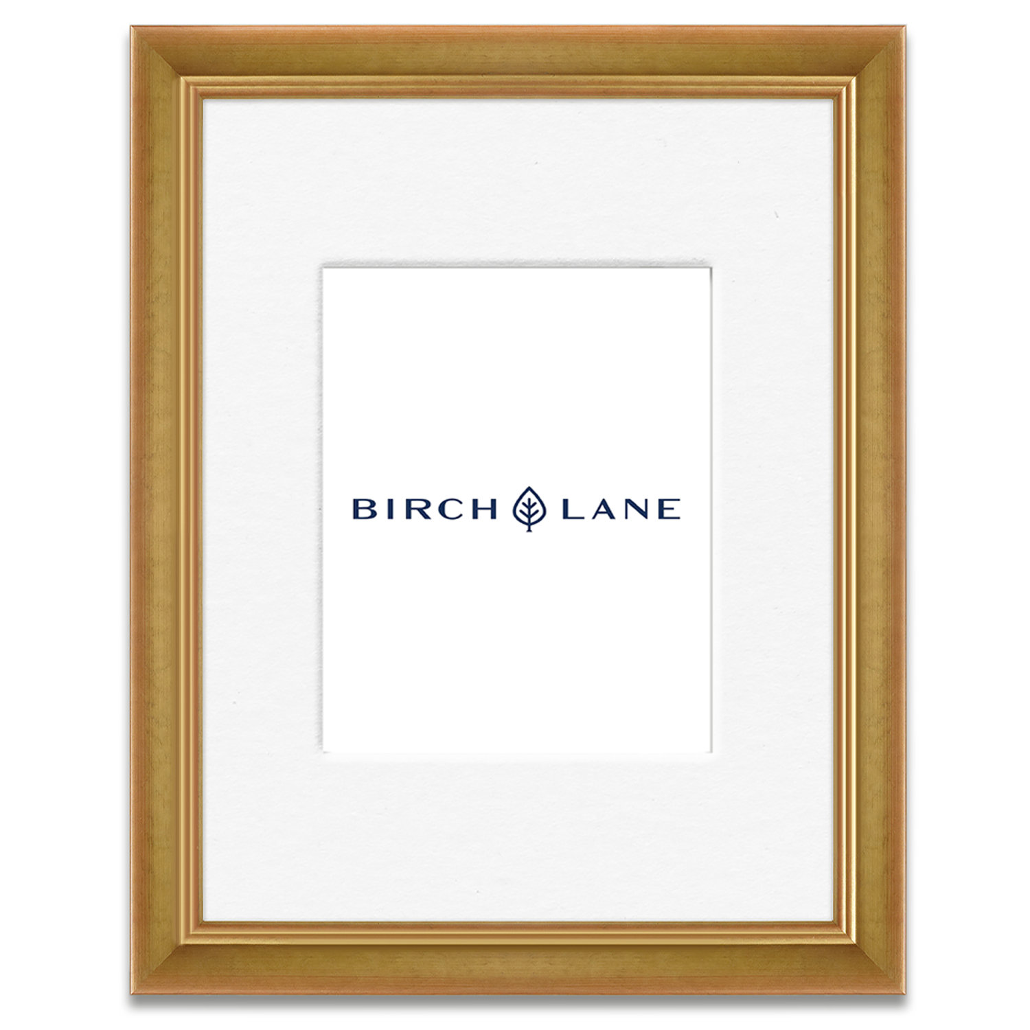 Wood Picture Frame with Mat, 16" x 20", Gold
