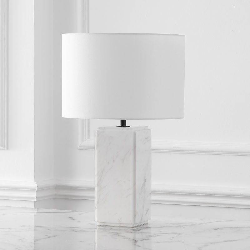 Zahra Standard Table Lamp, White