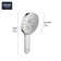 GROHE Rainshower 3-Setting Handheld Shower Head, Rain Jet Settings, 1.75 GPM